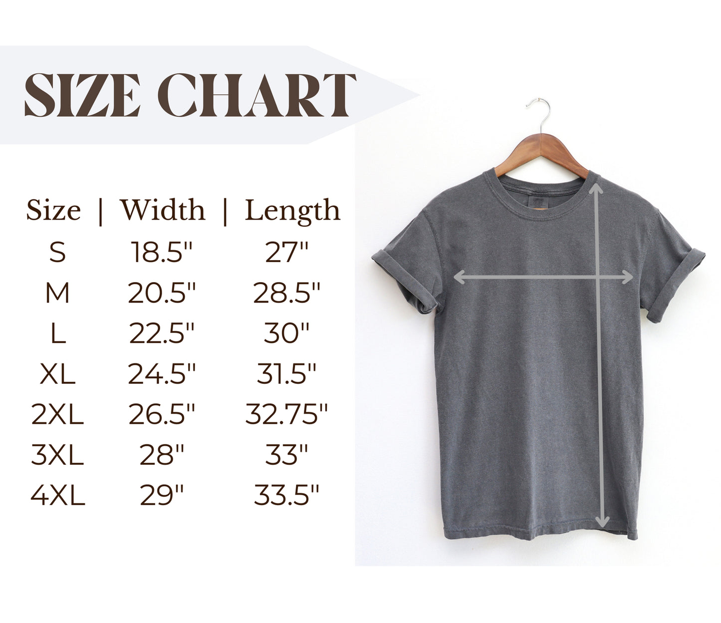 CUSTOM Center Embroidery T-Shirts