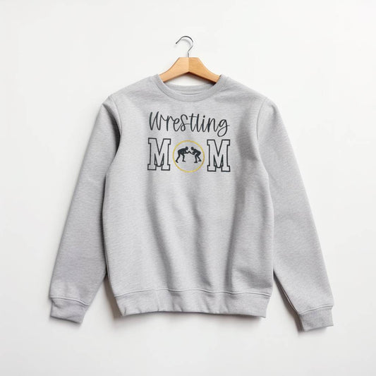 Wrestling Mom Crewneck Sweatshirt