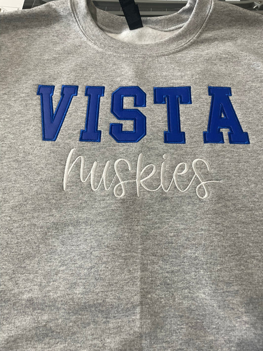 Vista Huskies Crewneck