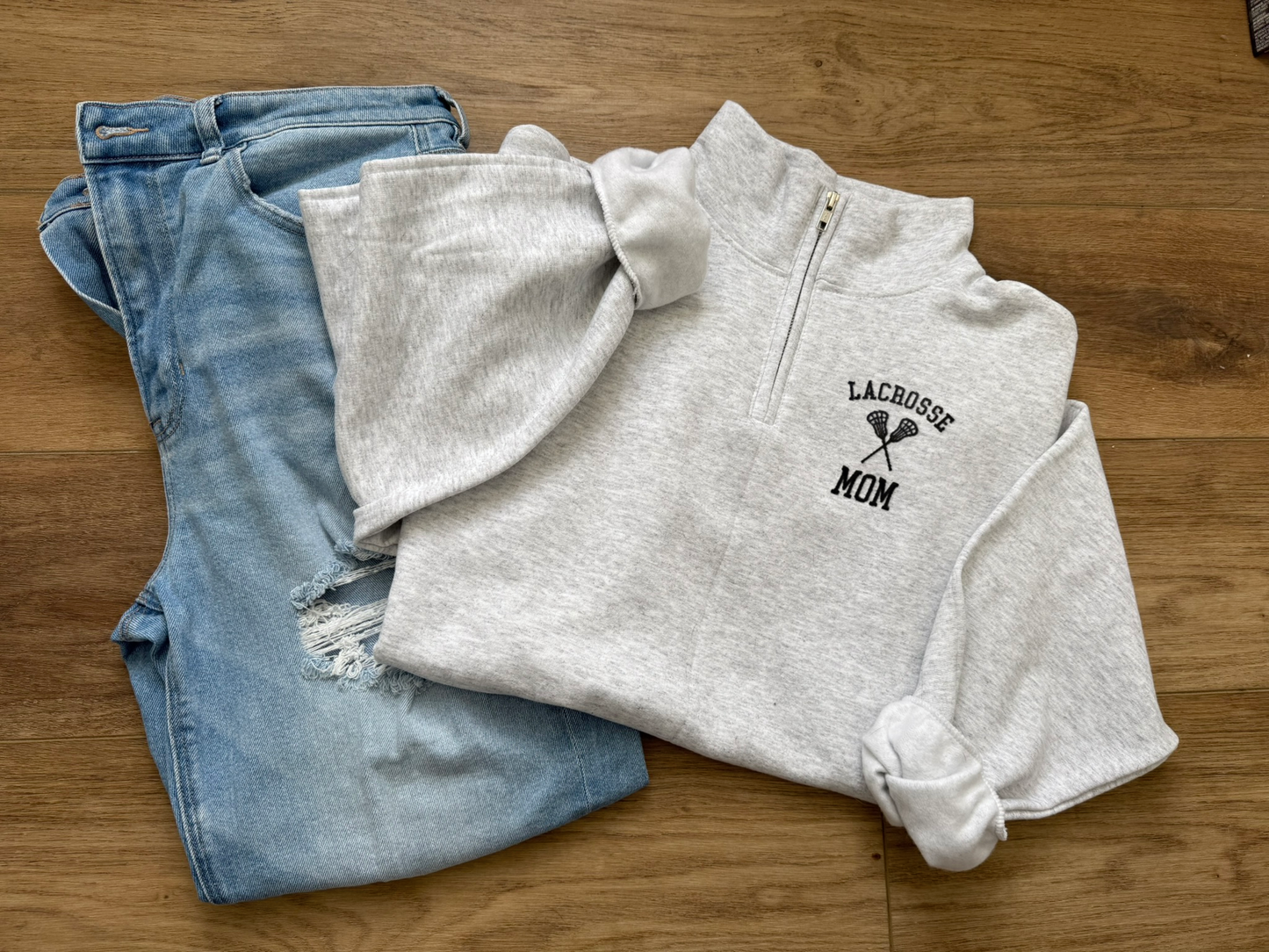 Lacrosse Mom Quarter Zip