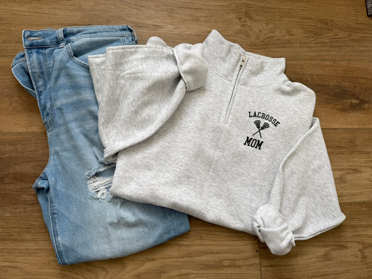 Lacrosse Mom Quarter Zip