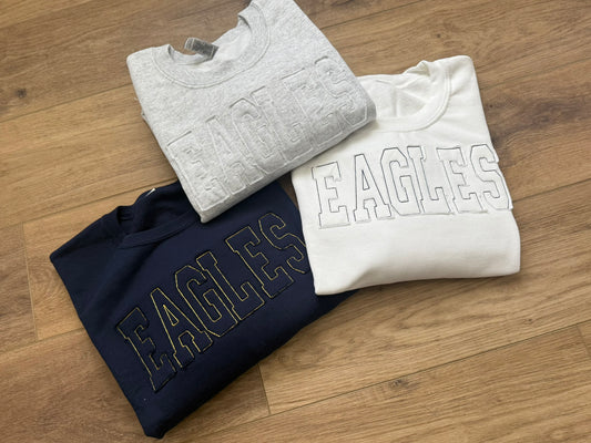 Bean Stitch Eagles Crewneck Sweatshirt