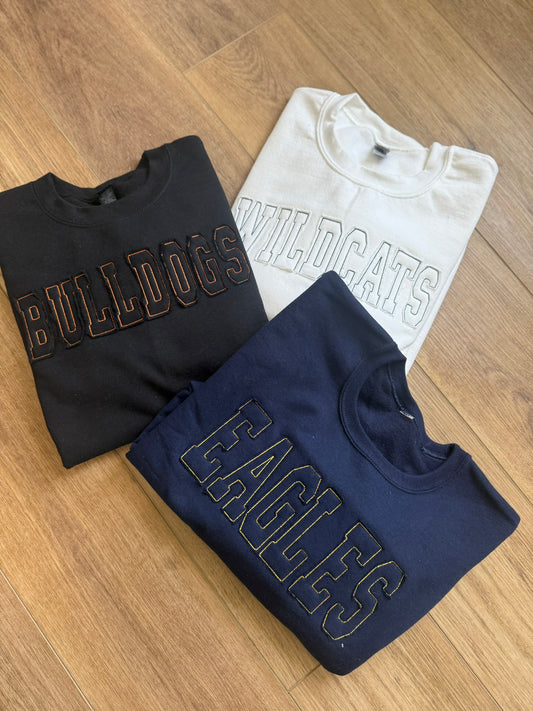 CUSTOM Bean Stitch Embroidery