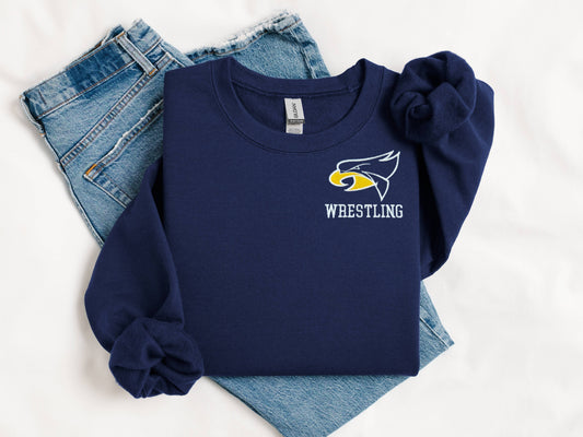 Eagles Wresting Crewneck